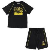 Moschino T-shirt/Shorts - Svart m. Gul