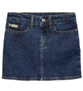 Calvin Klein Kjol - Denim Mini - Authentic Skölj