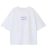 Name It T-shirt - NkfTafina - Bright White/Fräsch & Organic