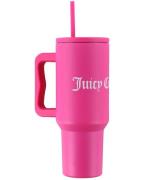 Juicy Couture Thermomugg m. SugrÃ¶r - 1,2 liter - Hot Pink