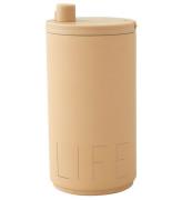 Design Letters Thermo Cup - Travel - 350 ml - Beige