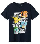 Name It T-shirt - Noos - NkmDazz Pokémon - Dark Sapphire m. Prin