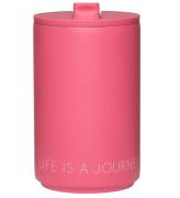 Design Letters Thermomugg - To Go - 350 ml - Rosa