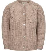 Sofie Schnoor Cardigan - Stickad - Cashewnötter Brown