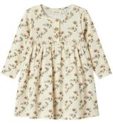 Lil' Atelier Body L/æ - Rib - NbfGavo - Turtleduve/BLOMMOR