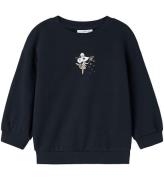 Name It Sweatshirt - NmfValona - Dark Sapphire/Balettmus