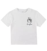 Name It T-shirt - TSwift - NkfFern - Bright White m. Tryck