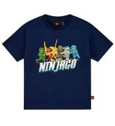 LEGO® Ninjago T-shirt - LWTaffy - Dark Marinblå