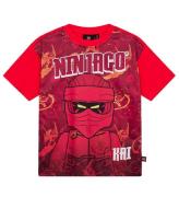 LEGO® Ninjago T-shirt - LWTaffy - Röd m. Kai