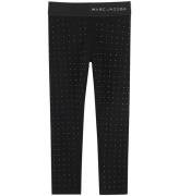 Little Marc Jacobs Leggings - Svart m. Strass