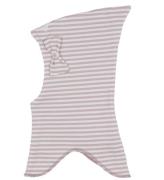 Racing Kids Balaclava - Dubbel - Dusty Rose/Ivory m. Rosett