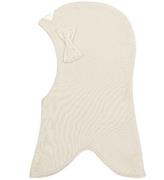 Racing Kids Balaclava - Dubbel - Ivory m. Rosett