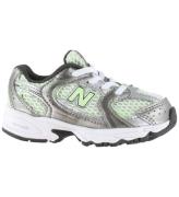 New Balance Skor - 530 - Dark Silver Metallic/Vit/Mint