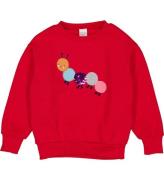 Freds World Sweatshirt - Caterpillar - RÃ¶d