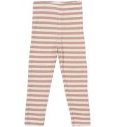 The New Siblings Leggings - Rib - TnstFro - Adobe Rose Striped