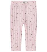 Name It Leggings - NbfBillia - Winsome Orchid m. Fjärilar