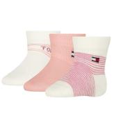 Tommy Hilfiger GÃ¥voset - Strumpor - 3-pack - Rosa