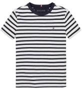 Tommy Hilfiger T-shirt - Essential - Dark Natt MarinblÃ¥/White Br