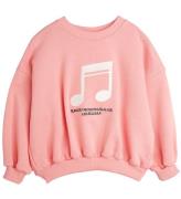 Mini Rodini Sweatshirt - Obs - Rosa m. Vit