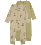 Mikk-Line Onesie - 2-pack - Grå Green