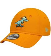 New Era Keps - 9Fyrtio - Dinosaur - Ljust Orange