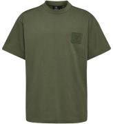 Hummel T-shirt - hmlClean - Olivine