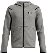 Under Armour Cardigan - Ostoppbar full zip - Grå Melange/Svart