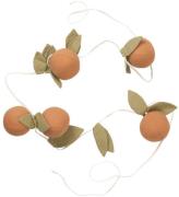 Ferm Living Apelsin Girlang - 220 cm - Orange/Grön