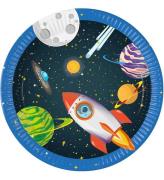 Decorata Party Papperstallrikar - 8-pack - 23 cm - Rocket Space