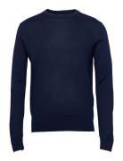 Slhtown Merino Coolmax Knit Crew Noos Navy Selected Homme