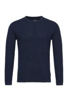 Onspanter Reg 12 Struc Crew Knit Noos Navy ONLY & SONS