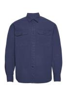 Jeremy Relaxed Shirt Blue Morris