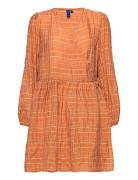 Abra Dress Orange Résumé