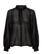 Enola Sleeve Shirt Black DESIGNERS, REMIX