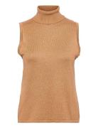 Raka Knit Turtleneck Brown Minus