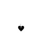 St Heart, Silver Black Design Letters