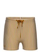 Otto Swim Pants Seersucker Brown Liewood