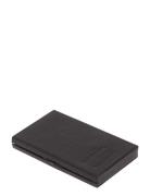 Personal Card Holder Grey Design Letters