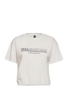 W. Elastic T-Shirt Cream Svea