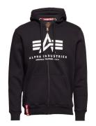 Basic Zip Hoody Black Alpha Industries