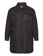 Carnewtanzia Long Quilted Shacket Cc Otw Brown ONLY Carmakoma