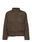 W. Quilted Jacket Green Svea