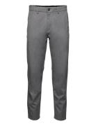 Slhslimtapered-York Pants Grey Selected Homme