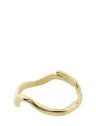 Alberte Organic Shape Ring Gold-Plated Gold Pilgrim