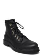 Slhmads Leather Boot B Noos Black Selected Homme