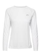 Women Core Running T-Shirt L/S White Newline