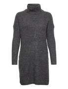 Onljana L/S Cowlnck Dress Wool Knt Noos Grey ONLY