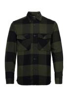 Onsmilo Ls Check Overshirt Noos Green ONLY & SONS