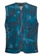 Quilted Vest Avesta Abstract Ink Blue DEDICATED