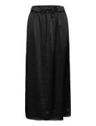 Slflyra Mw Midi Skirt B Black Selected Femme